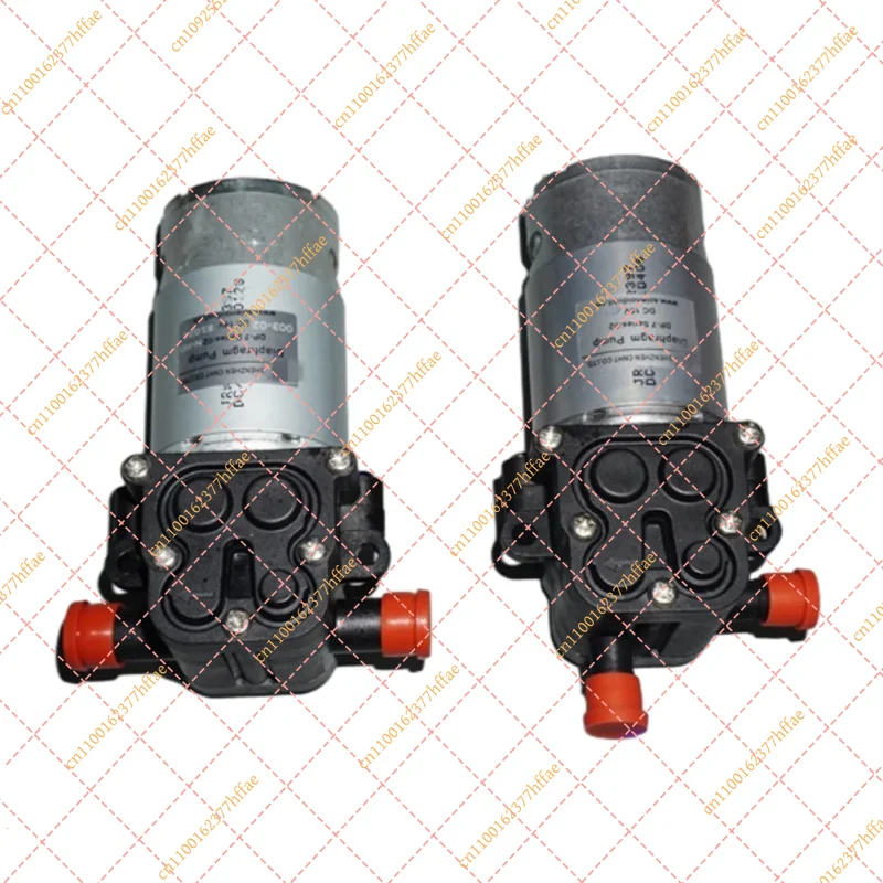 18V 555 Motor Diaphragm Pump, 8bar High Pressure Self-priming Water Pump for Water Gun Storage