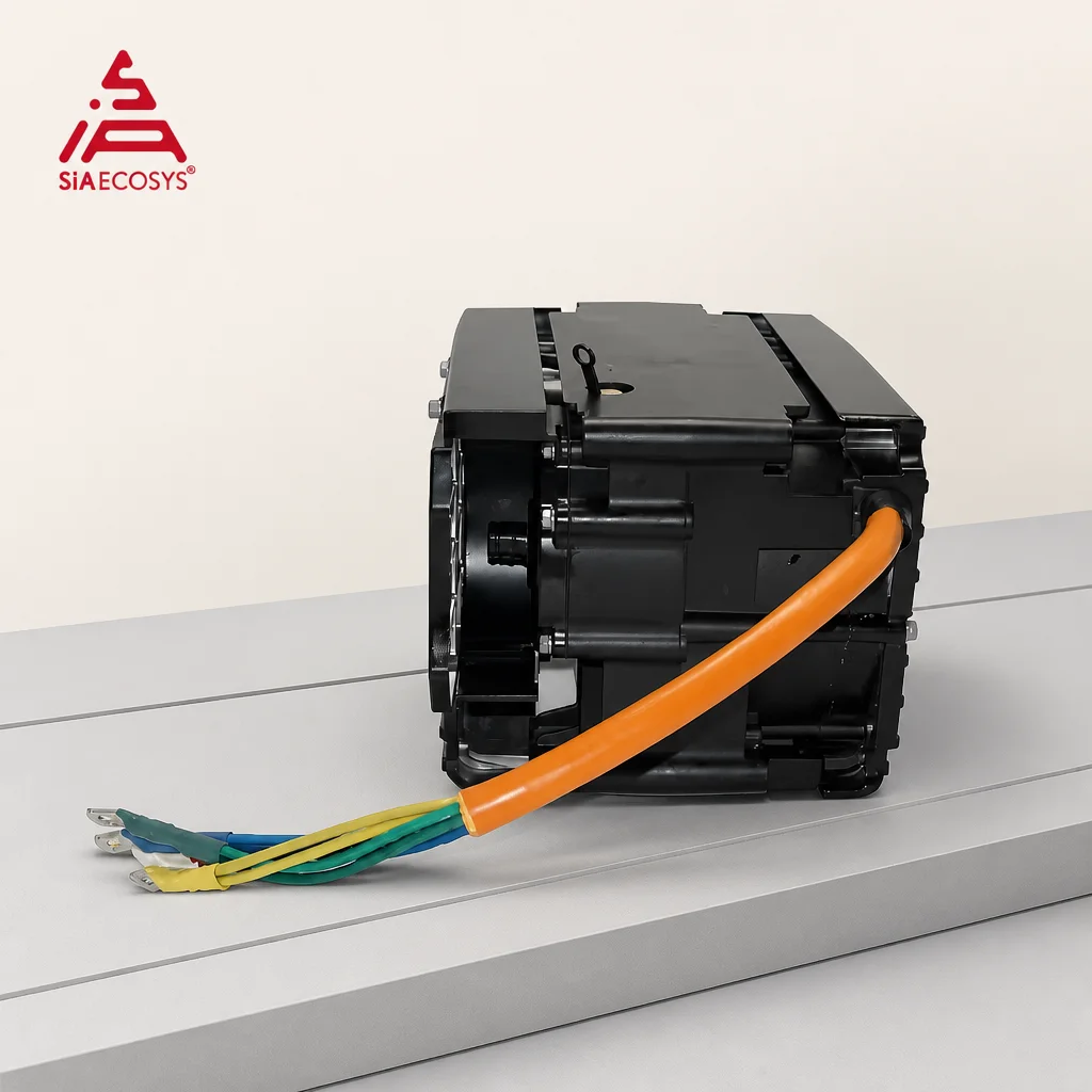 QSMOTOR QS165 V3 PMSM Mid Drive Motor 3500W 72V 30H Encoder with 1:2.35 Gearbox for Electric Motorcycle Upgrade