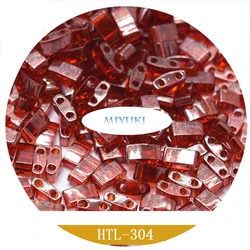 Diy Japan Miyuki Half Tila Glass Beads Transparent Series DIY Beaded Bead For Jewelry Making