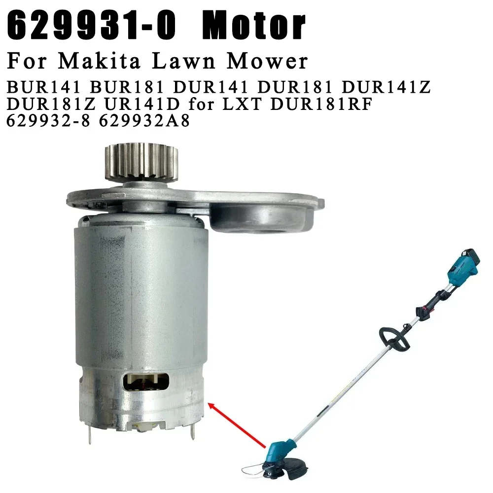 Lawn Mower Repair Parts Motor For Makita BUR141 BUR181 DUR141 DUR181 DUR141Z DUR181Z DUR141D DUR181RF 629931-0 629932-8 629932A8