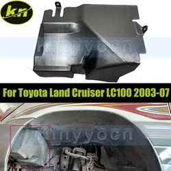 Front Left Side Windshield Washer Tank Protector For Toyota Land Cruiser LC100 2003-2007 Wiper Spray Bottle Guard Panel Cover