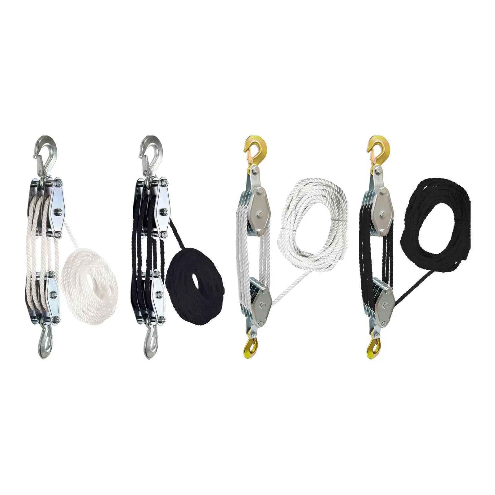 Manual Hand Lift Rope Pulley System Manual Pulley System Lifting Pulley