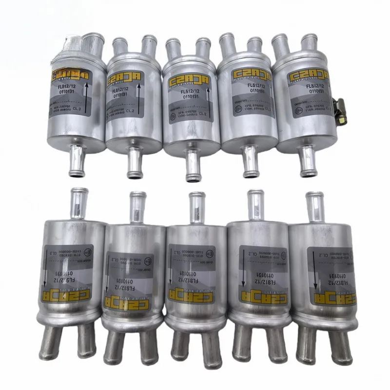 LPG/CNG Automotive Oil-To-Gas Conversion 12mm Dual-Hole Aluminum Filter Core Gas Automotive Parts