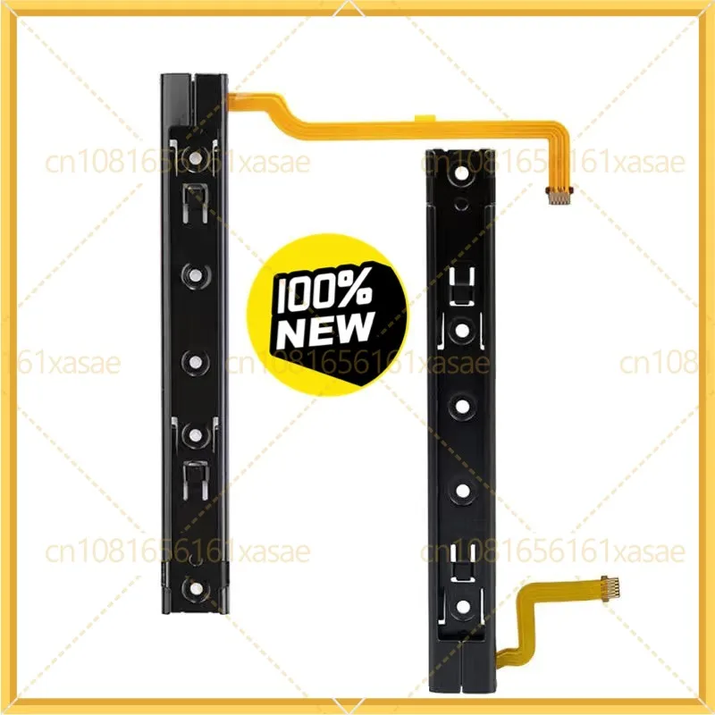 10pcs For Nintendo Switch Console Left Right Metal Slide Rail Track Joy Con Slider Repair Replacement Spare Part