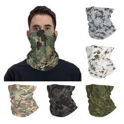 Navy NWU Camo Bandana scaldacollo stampato Camouflage passamontagna maschera sciarpa fascia multifunzionale uomo donna adulto inverno