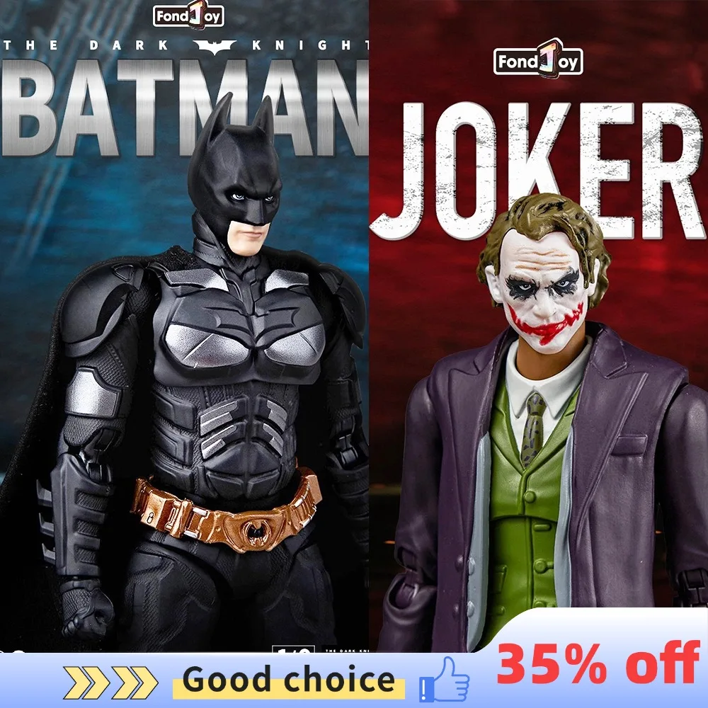 Fondjoy Action  Figures DC Toys The Joker and Batman Collectble Models Toys Adult Holiday Gifts for Teenagers