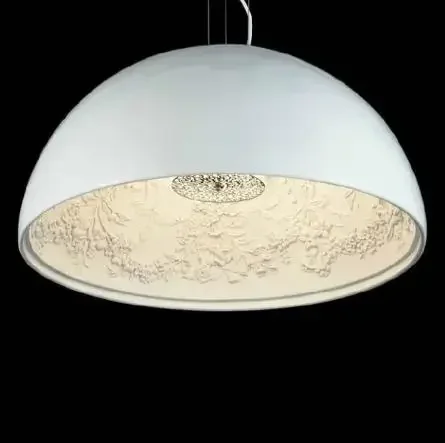 

Italian Modern Fashion E27 LED Chandelier Resin Sculpture Glossy Restaurant Bedroom Loft Decoration Chandelier