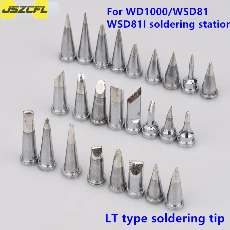 

2/11PCS LT Soldering Iron Tips Welding Tools Soldering Tip for Weller WD1000/WSD81/WSD81I Soldering Station Rapid Heating