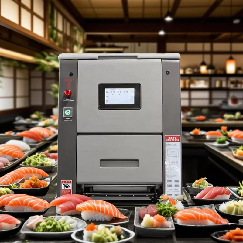 Machine à rouler Robot Nigiri Machine à sushi Machine à feuilles de riz Robot à sushi