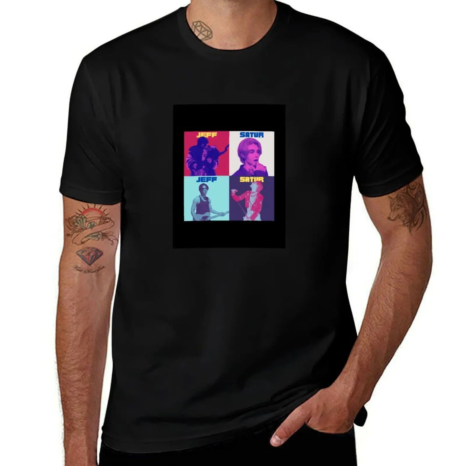 Jeff Satur - Thai RockstarBL T-Shirt Plus Size Lightweight Top