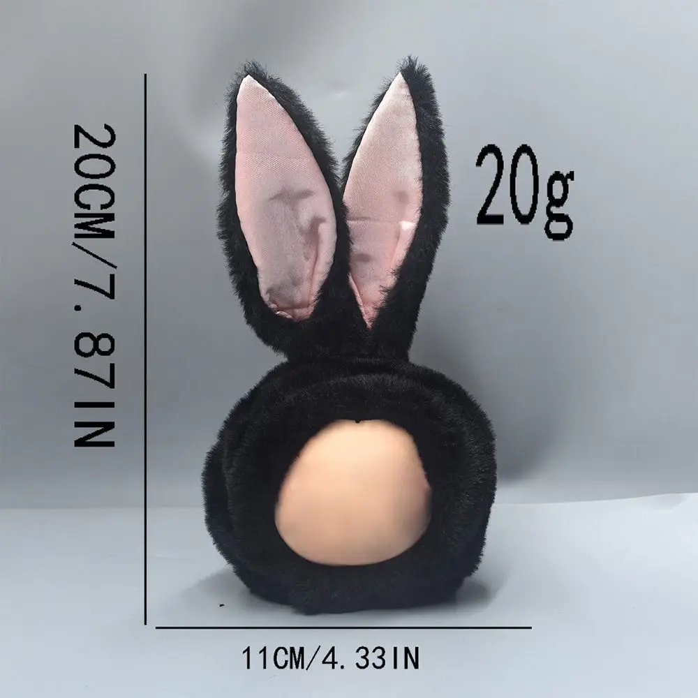 Creative For 17cm Rabbit Ear Cap Accessories Change Dressing Game Long Ear Hat Cos Outfit Replacement Headgear 10cm Cotton