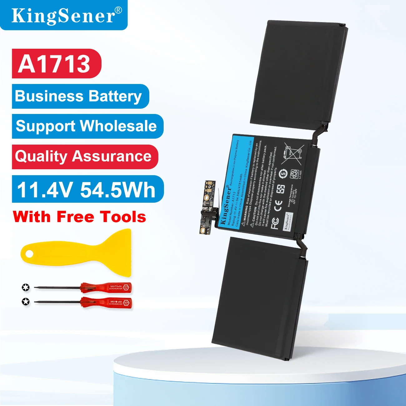 KingSener A1713 Laptop Battery for Apple MacBook Pro 13