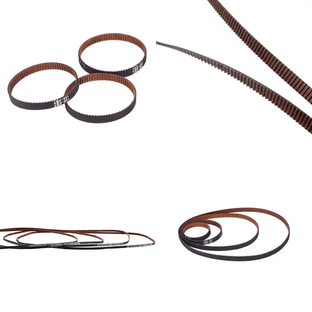 

A52B 1pc 2GT 6mm New Anti-skid Closed Synchronous Belt -110mm 200mm 280mm