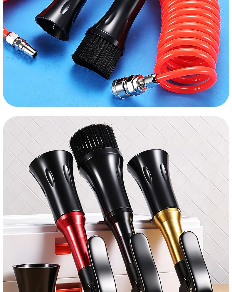Druckluftdüse für Autopflege, Druckluftpistole für Tornado-Reinigungspistole, schnell Schmutz entfernen, Maschinen-Set – Detail 2