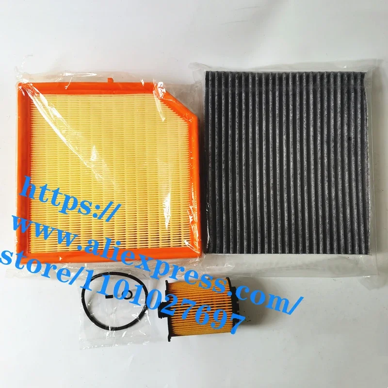 3pcs/kit Filter Set for 19-20 Gelly/Geely Tugella FY11 2.0T Air,Oil,Cabin Filter