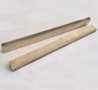 2Pieces/Lot 5x10x50mm 0.5Mould - Metal Drive Rails Slide Precision Motors DIY Small Module Spur Gear Rack