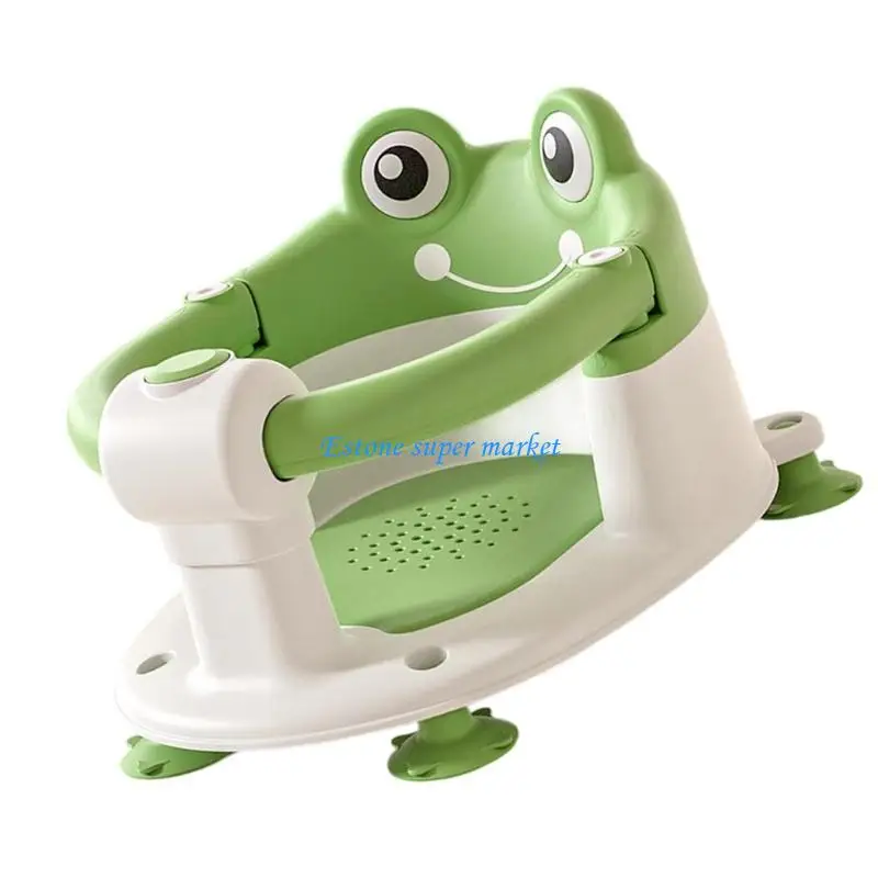 

090B Детское детское сиденье для душа, нескользящий дизайн, быстросохнущий табурет для купания, безопасный, ежедневный