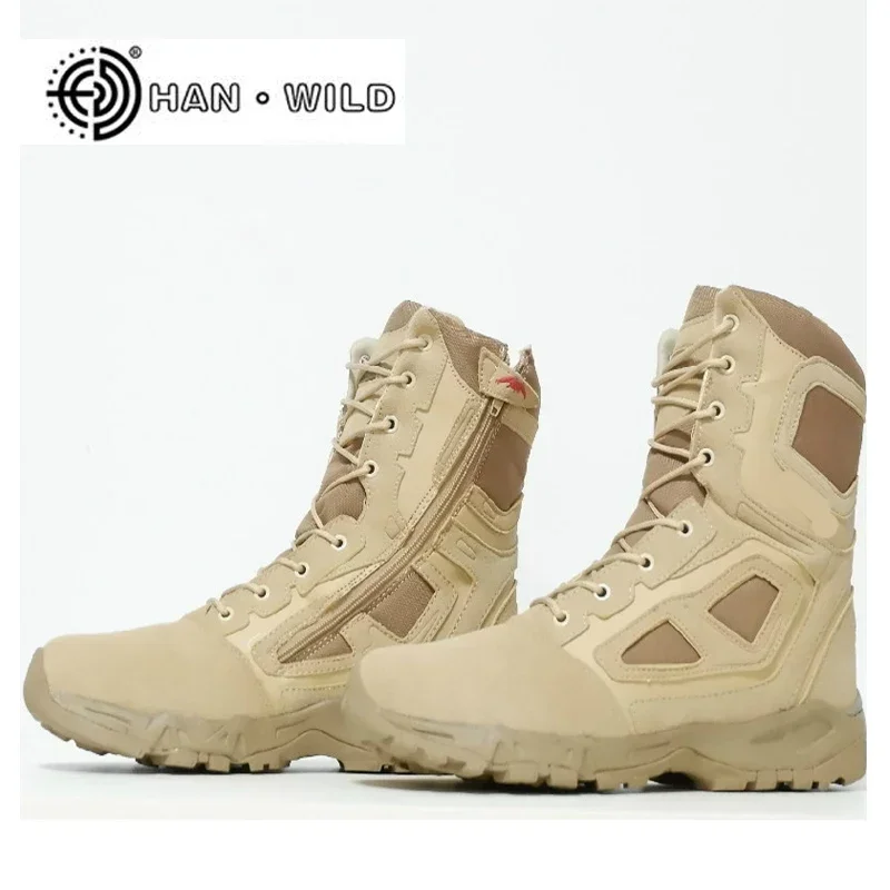 

Men Boots Tactical Military Boots Special Force Desert Combat Army Shoes Outdoor Hiking Boots Ankle Shoes Men Work Safty Shoes
