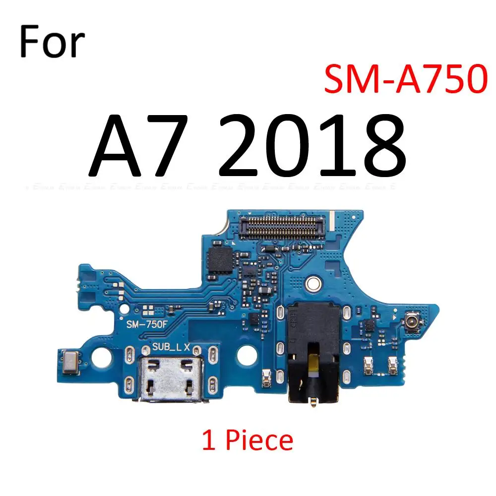 Charger USB Dock Charging Dock Port Board With Mic Microphone Flex Cable For Samsung Galaxy A9 Pro A8 Star A7 2018 A5 A3 2016