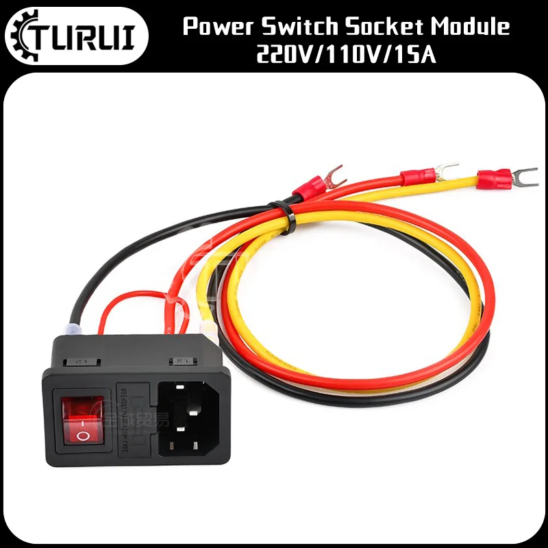 

Voron SW/2.4/Trident 3D printer accessories power switch socket module 220V/110V