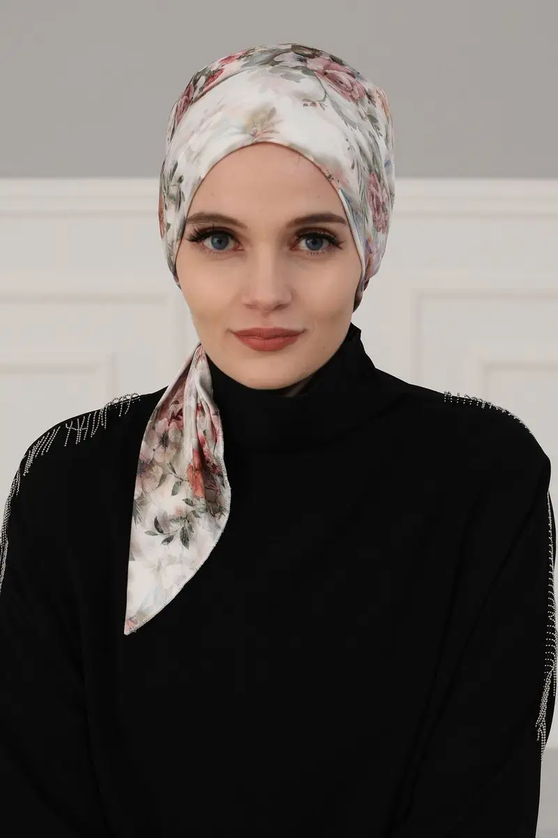 Bandana con estampado de oliva