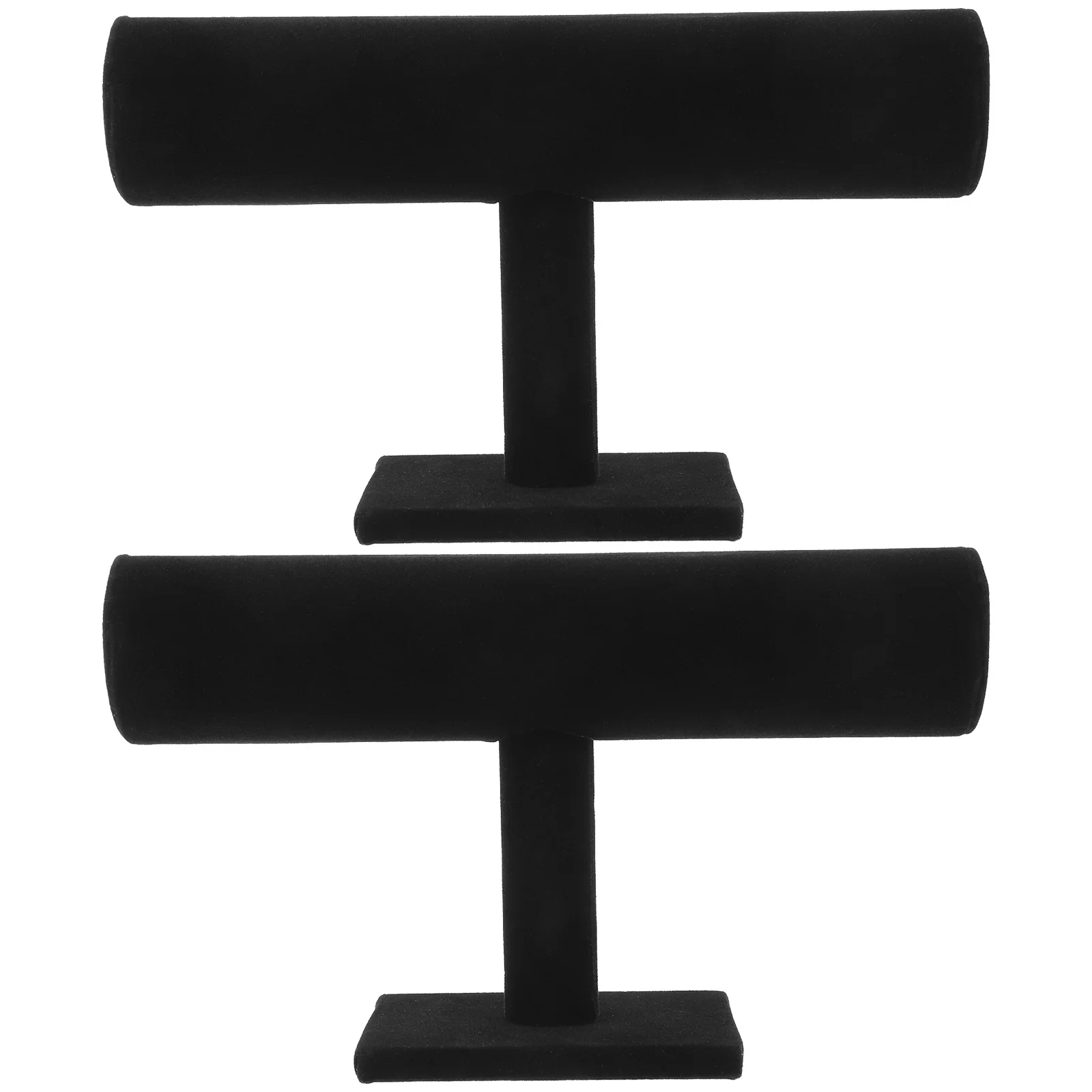 

2Pcs Jewelry Display Stand T Shaped Lightweight Bangle Organizer Bracelet Holder Watch Display Rack for Home Decor Jewelry