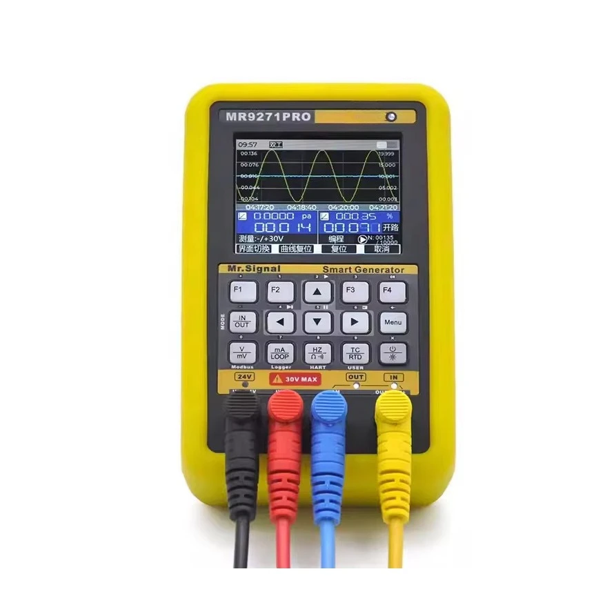 MR9271PRO Generatore di segnale Hart Calibratore termocoppia 4-20 mA Registratore senza carta Modbus