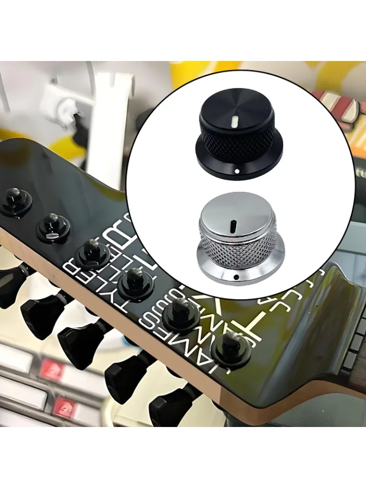 Potentiometer Control Knobs Top Hat Knob with Wrench Dimmer Knob Swicth Volume Tone Control Knobs for Preamps Electric Guitar