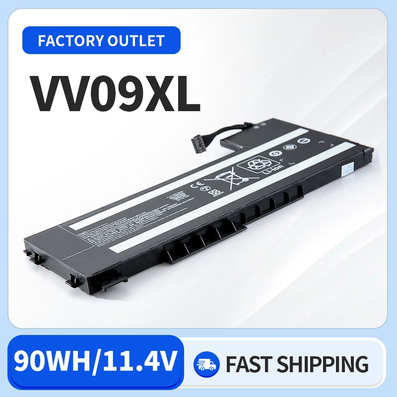 Somi VV09XL Laptop Battery For HP ZBook 15 G3 G4 Series HSTNN-DB7D HSTNN-C87C 808398-2C2 808398-2C1 808452-005 11.4V 90WH