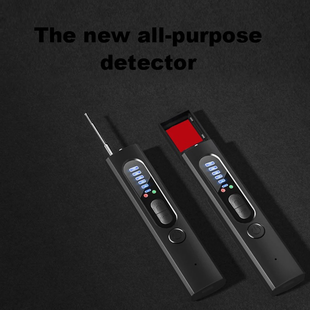 Wireless Signal Scanner Anti Spy Bug Listening Device Pinhole Lens Detect Gadget Security Protection for Home Office Travel