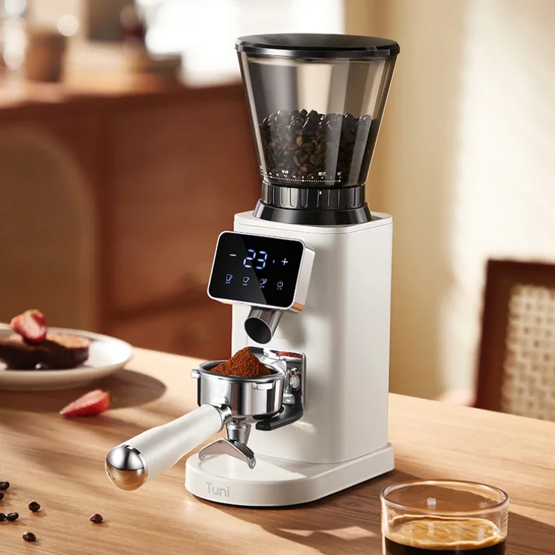 Electric Coffee Grinder 220V Quantitative Coffee Grinder Electric Coffee Bean Grinder Household Pulverizer مطحنة قهوة 타임모어 나노