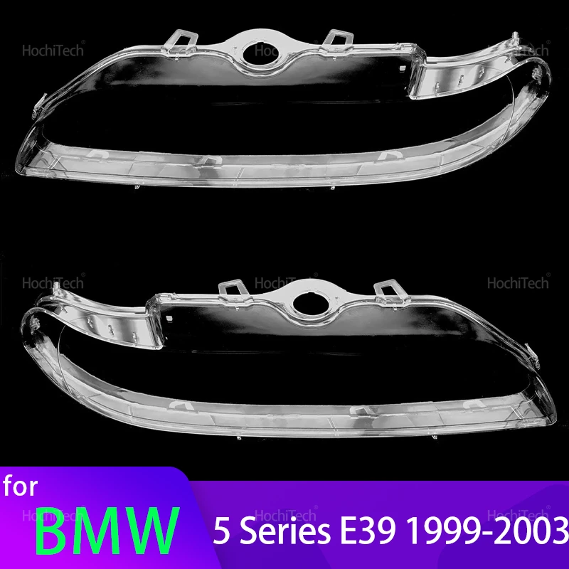 

For BMW 5 Series E39 1999 2000 2001 2002 2003 Car Headlamp Cover Transparent Housing Front Headlights Lens Shell Glass Lampcover