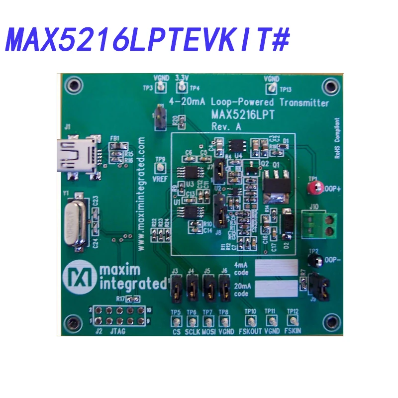 

MAX5216LPTEVKIT# 200019002, evaluation kit, transmitter