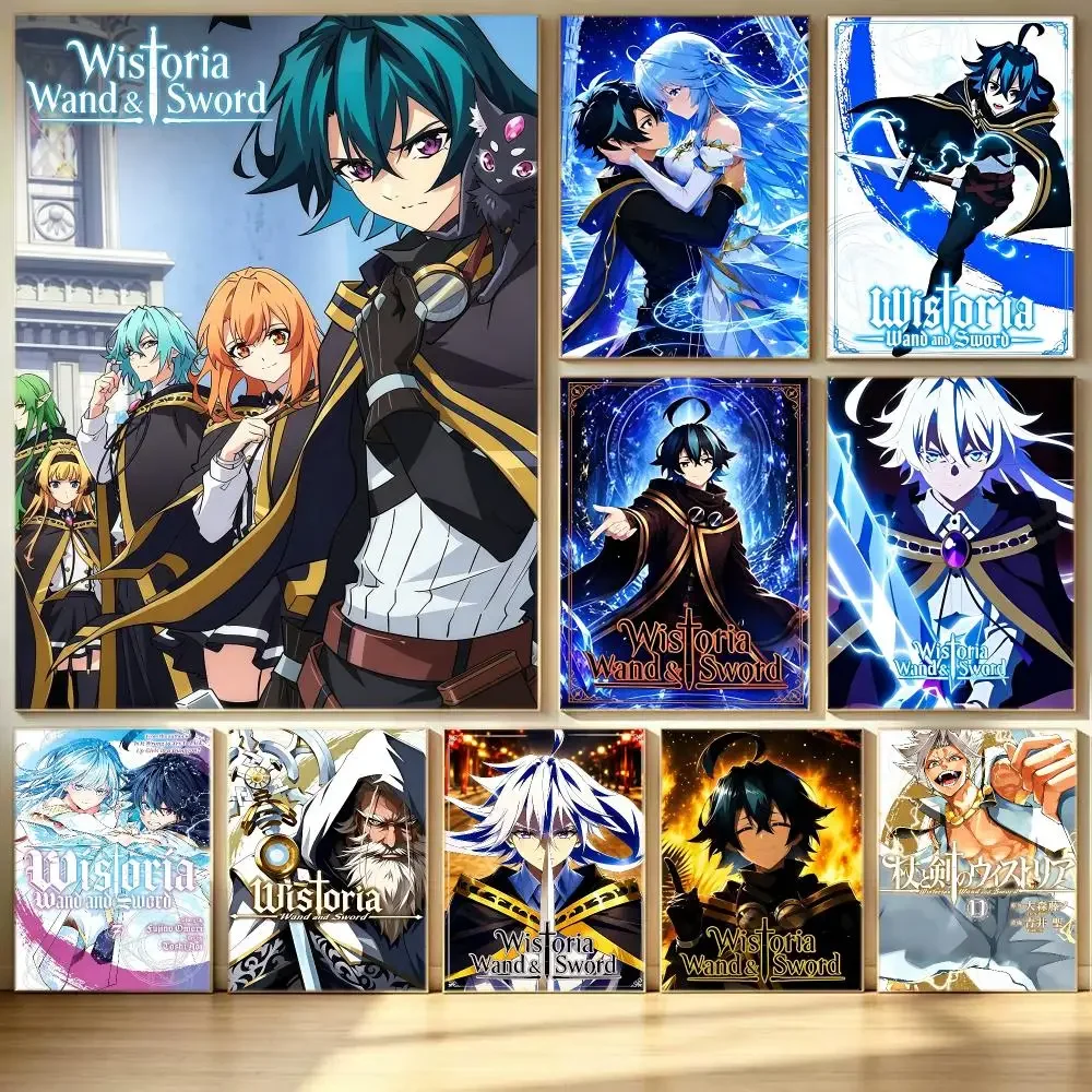 anime Wistoria Wand and Sword Poster HD  Printing Soothing and Cream Style Home Decor for the Living Room cafes Gift Giving