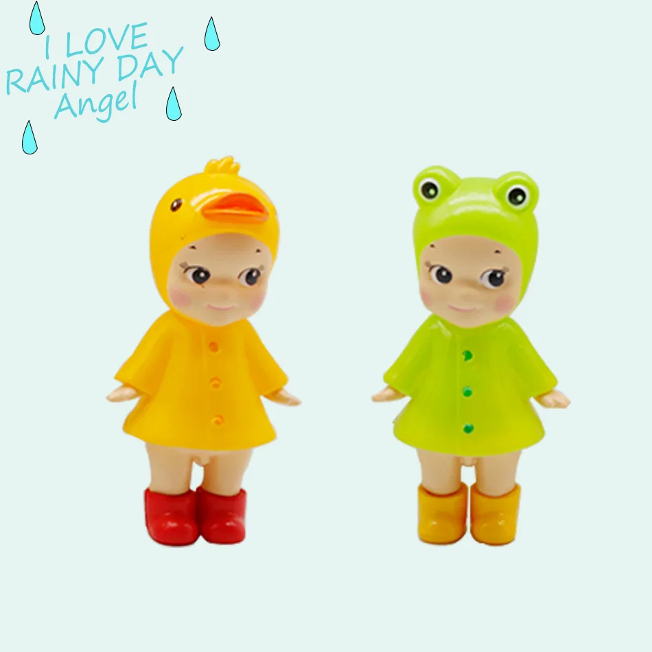 Angel I Love Rainy Day Limited Edition Blind Box Cupid Hand Doll Car Home Decoration Toys Boy Surprise Gift