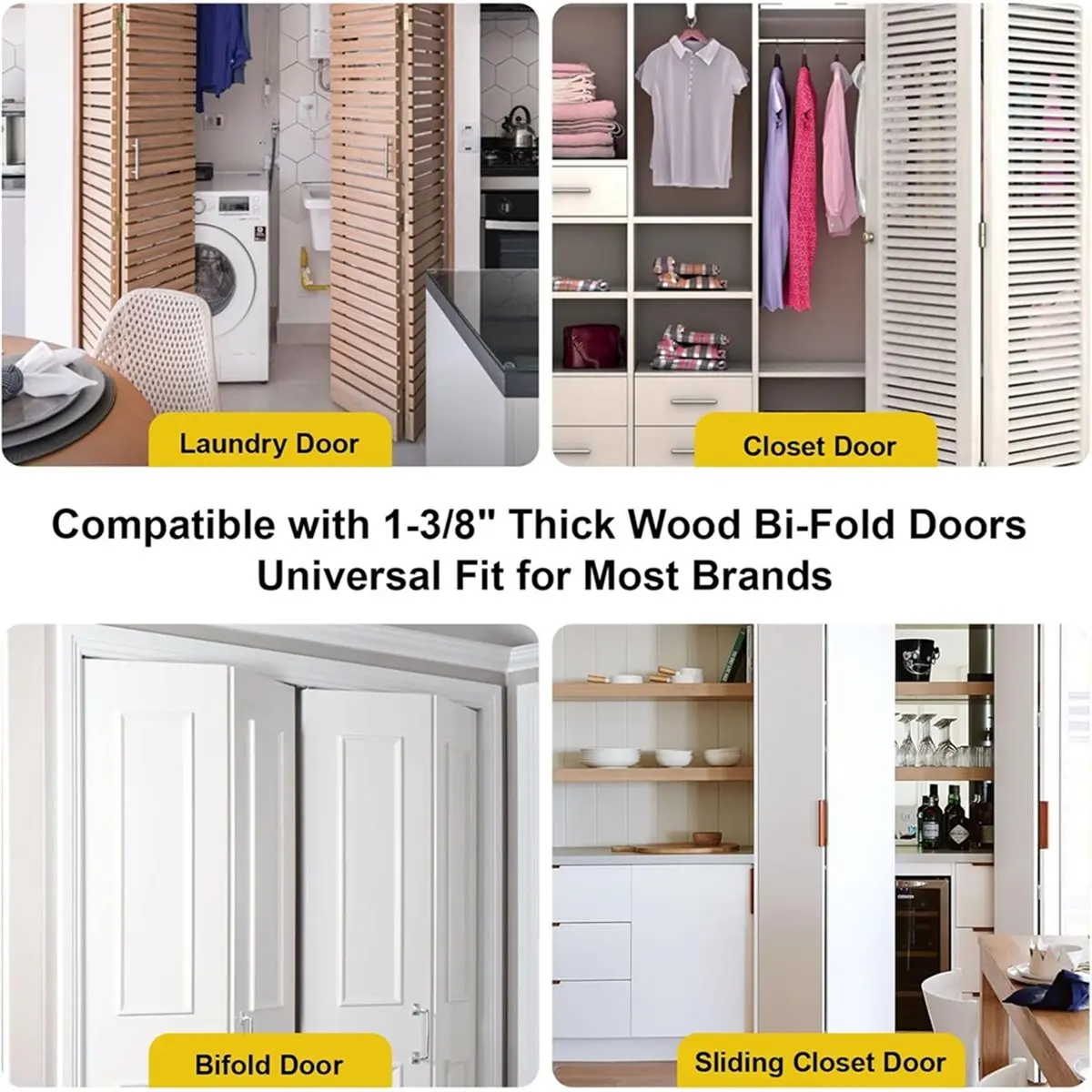 A50U Bi-Fold Door Repair Kit for 1-3/8