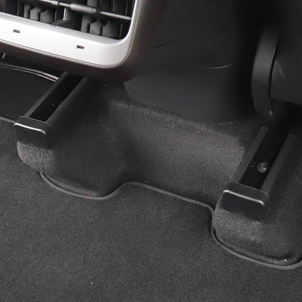 

Rear Seat Slide Rail Anti-collision Rubber Plug Protection Anti-kick Seat Rail Cover for Tesla Model 3/Y Interior Accessories