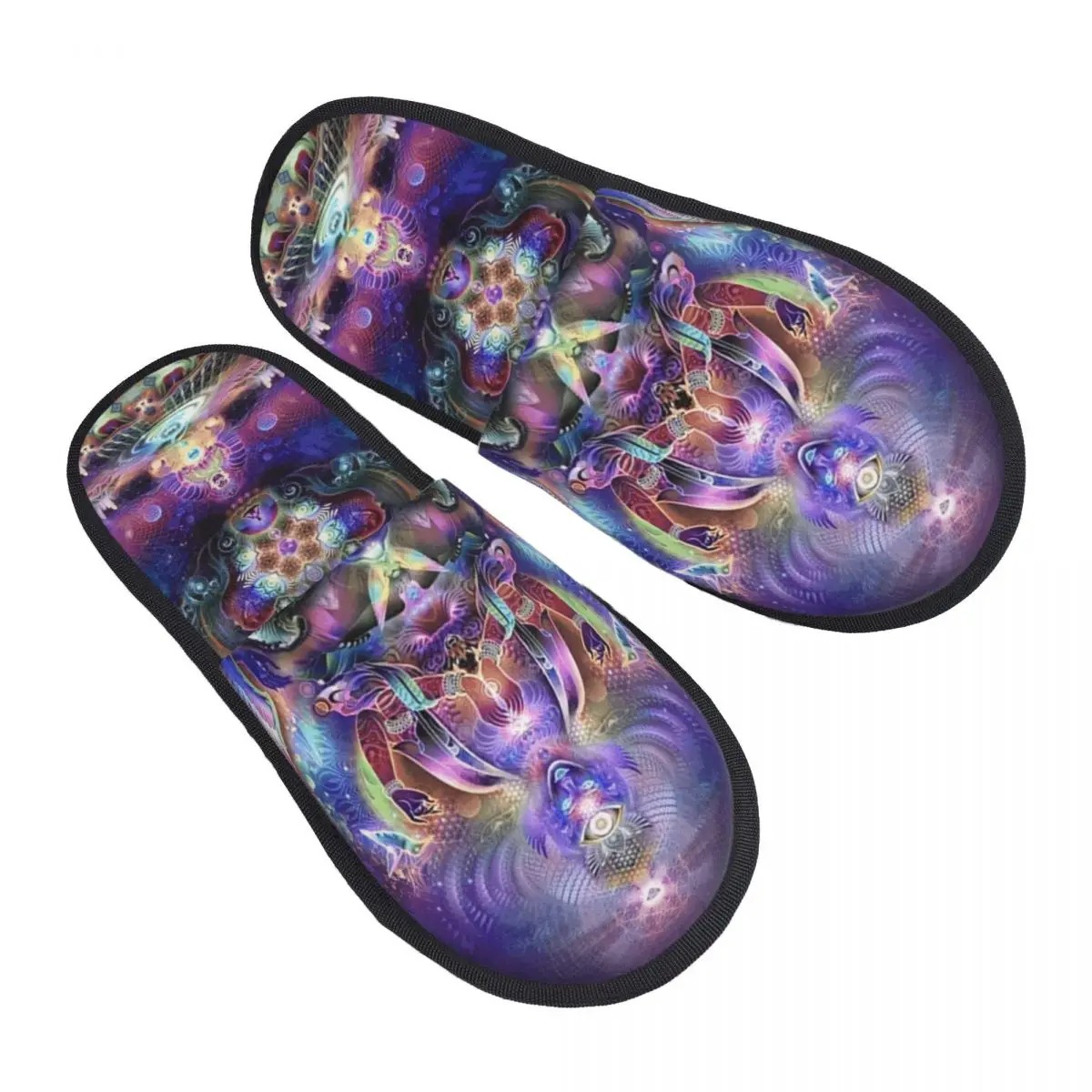 

Пользовательские индийские мандалы дзен Будда гостевые тапочки для спа женские домашние тапочки