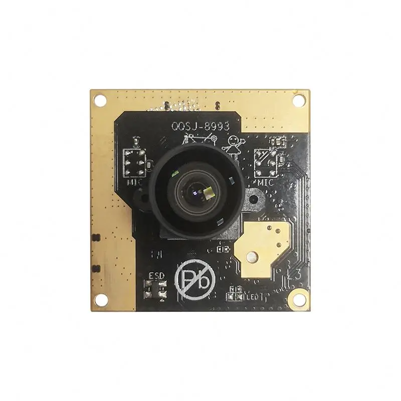 NEW 16mp ultra high resolution 4k s5k2p1 sensor cmos with mic usb High beat meter camera module