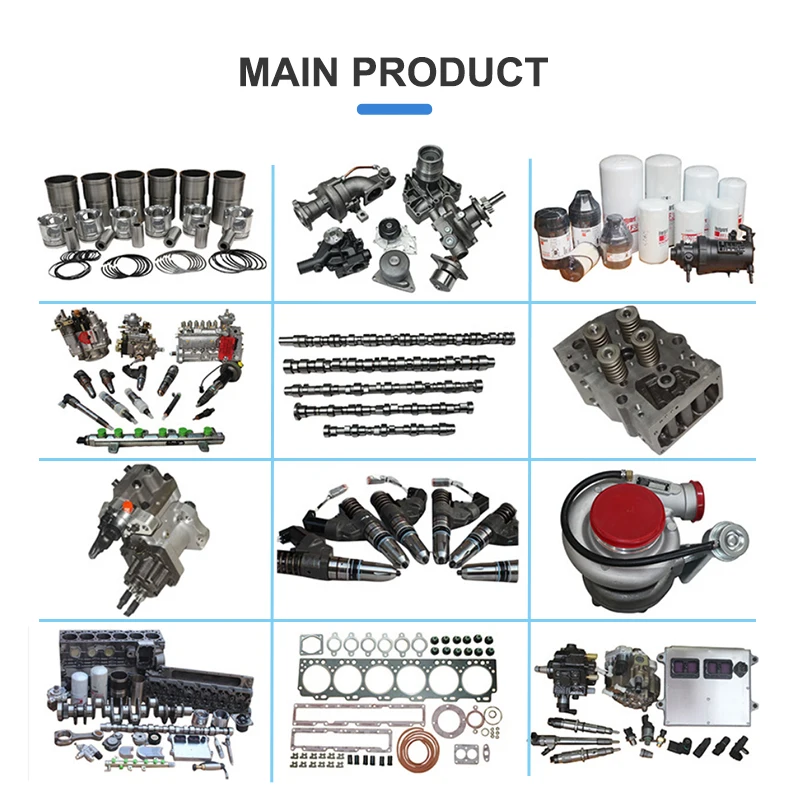 Kit pompa acqua QSK60 parti del motore diesel del camion dell'attrezzatura pesante marina dei macchinari di costruzione mineraria 4376080