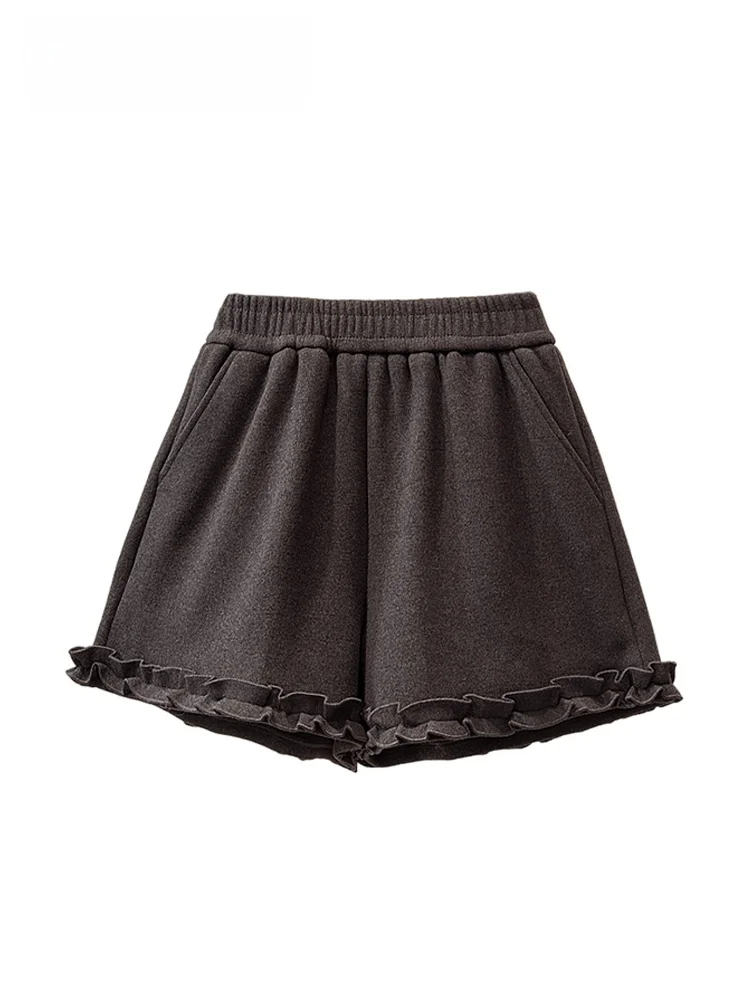 

Женские брюки с высокой талией и цветочной отделкой больших размеров, осень-зима, новые винтажные утягивающие брюки Bootcut, повседневные полиэтиленовые брюки...