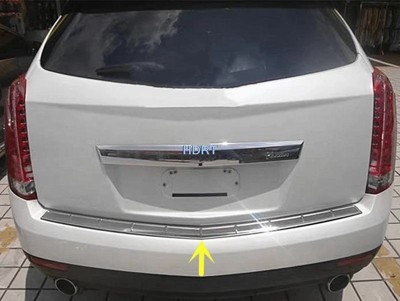 

Rear Bumper Trunk Guard Cover Boot Plate Trim For Cadillac SRX 2015 2016 2017 2018 Car Styling Protector Decoration Accessories
