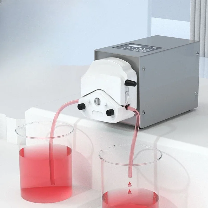 Small laboratory high-precision flow distribution pump