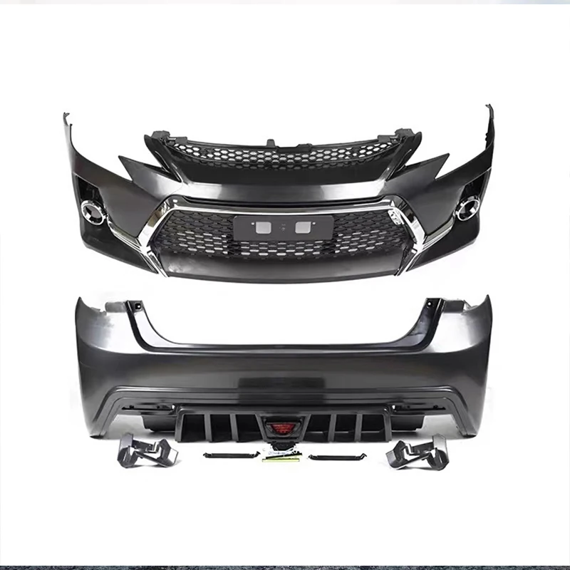 

New style Mark X Car Bumper Reiz GS Car Accessories Body kit Front bumper Rear bumper For Toyota Mark X 2010-2017