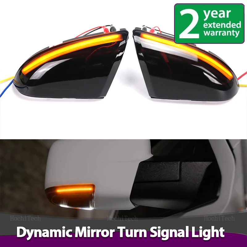 LED Dynamic Turn Signal Light Side Mirror Sequential Indicator Blinker Lamp For Dodge Ram 1500 2500 LED