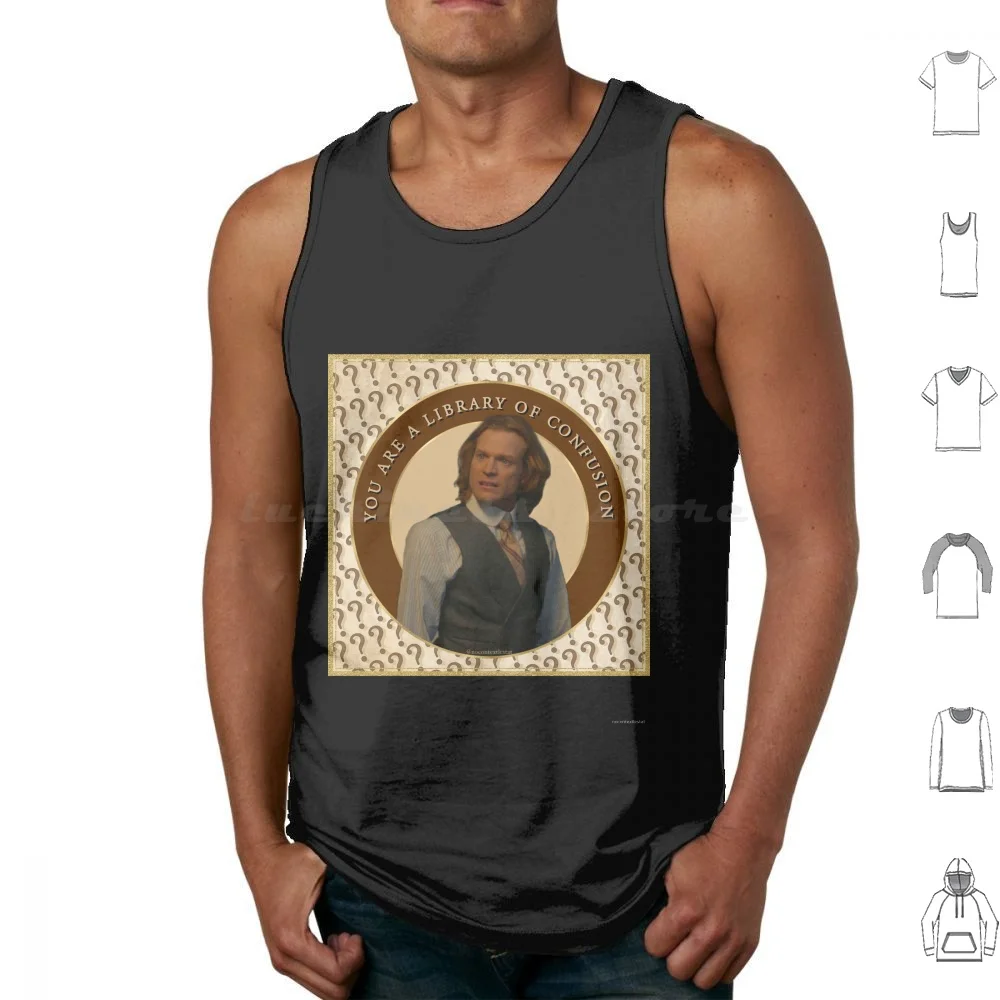 

Lestat-You Are A Library Of Tank Tops Vest Sleeveless Lestat De Lioncourt Lestat Interview With The Vampire Iwtv Vampire