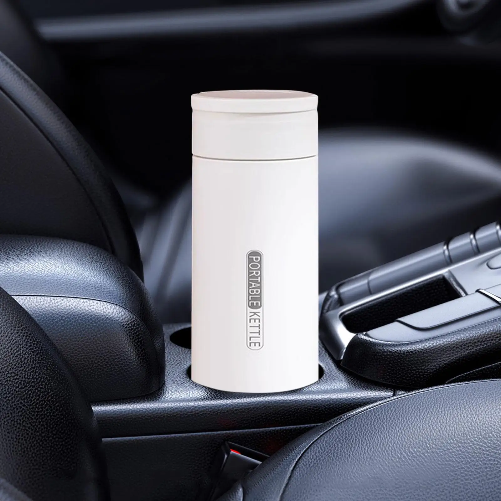 12V Car Electric Kettle Fast Heating Small Tea Coffee Kettle for Car Travel