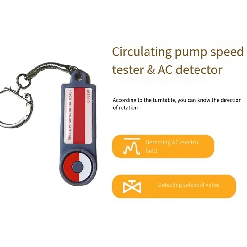 A76F-Heating Circulation Pump Rotation Tester And AC Detector Oil Burner Solenoid Valve Detects