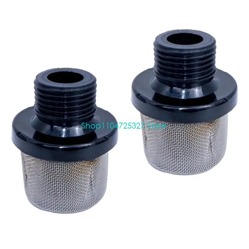 D8KF الفولاذ المقاوم للصدأ 3/4in NPT مرشحات السوائل 35 شبكة متوافقة مع أنظمة رش الطلاء الخالية من الهواء الاحترافية