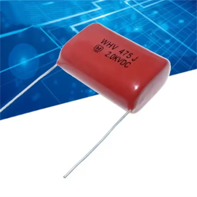 

2 шт. 2000В 475Дж 4,7 мкФ, шаг выводов 35 мм, 2 кВ, 475 В, CBB, полипропиленовый пленочный конденсатор